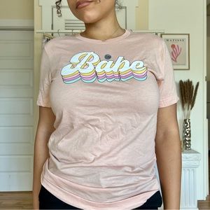 “Babe” shirt